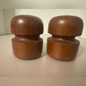Wooden Salt and Pepper Shakers